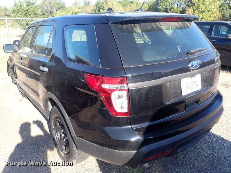 image for item DF8334 2015 Ford Explorer Police Interceptor  SUV