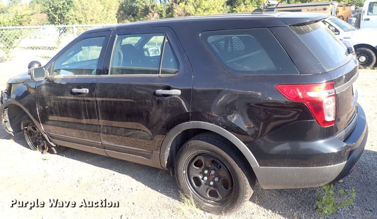 image for item DF8334 2015 Ford Explorer Police Interceptor  SUV