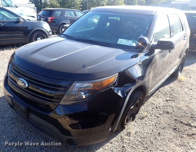 image for item DF8334 2015 Ford Explorer Police Interceptor  SUV