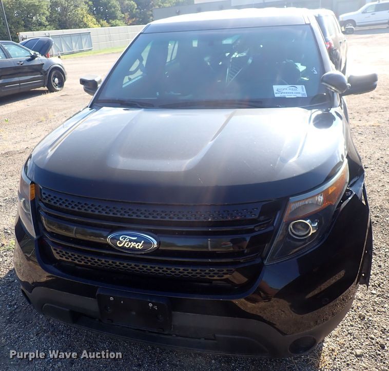 image for item DF8334 2015 Ford Explorer Police Interceptor  SUV