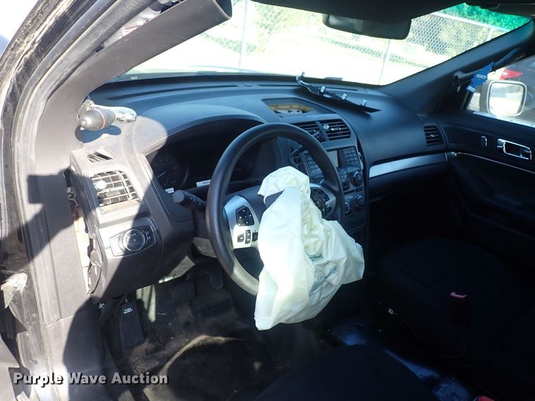 image for item DF8334 2015 Ford Explorer Police Interceptor  SUV