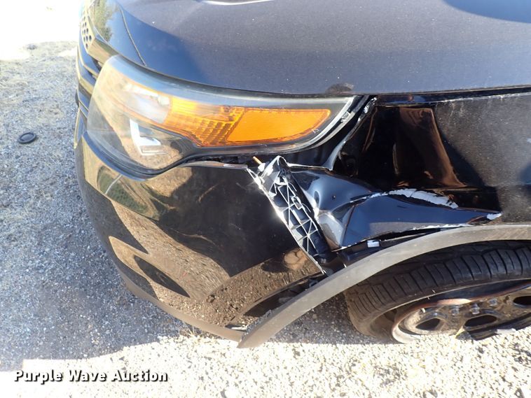 image for item DF8334 2015 Ford Explorer Police Interceptor  SUV