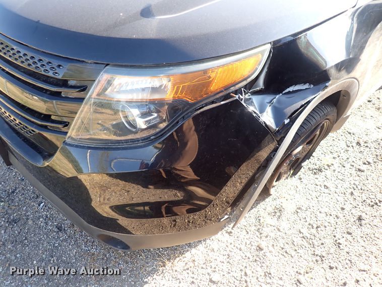 image for item DF8334 2015 Ford Explorer Police Interceptor  SUV