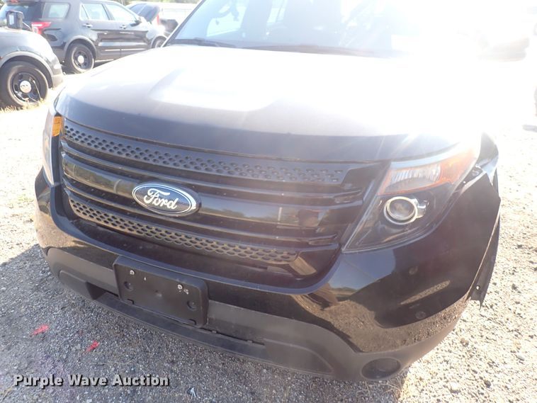 image for item DF8334 2015 Ford Explorer Police Interceptor  SUV