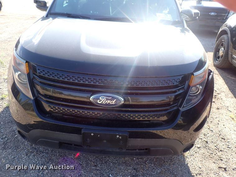 image for item DF8334 2015 Ford Explorer Police Interceptor  SUV