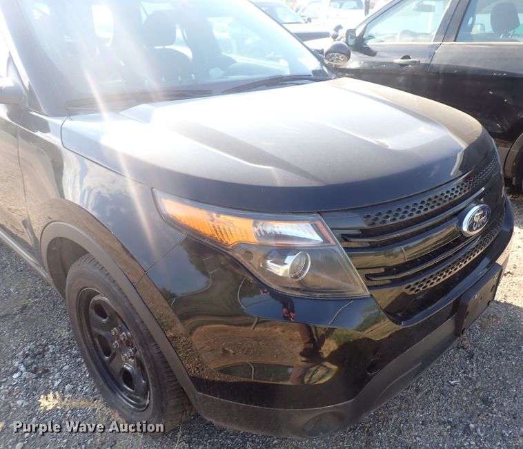 image for item DF8334 2015 Ford Explorer Police Interceptor  SUV