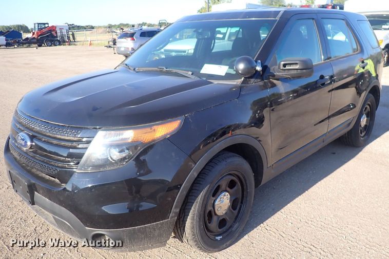 image for item DF8335 2015 Ford Explorer Police Interceptor  SUV