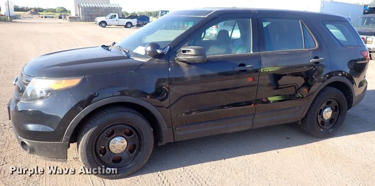 image for item DF8335 2015 Ford Explorer Police Interceptor  SUV