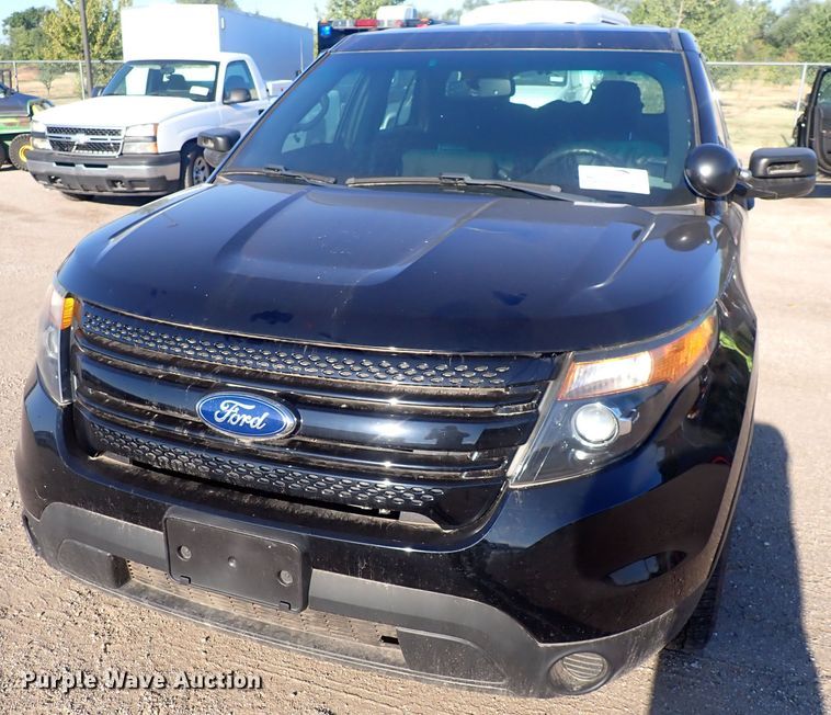 image for item DF8335 2015 Ford Explorer Police Interceptor  SUV