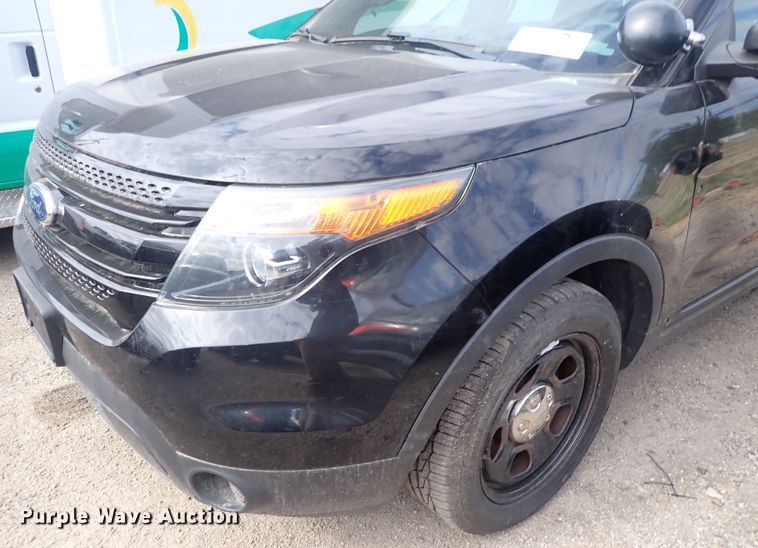 image for item DF8335 2015 Ford Explorer Police Interceptor  SUV