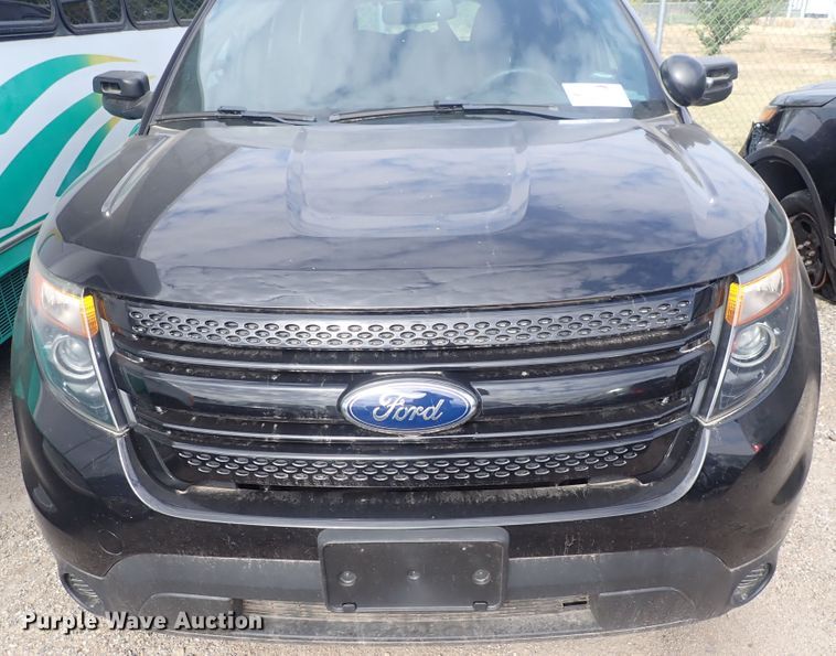 image for item DF8335 2015 Ford Explorer Police Interceptor  SUV