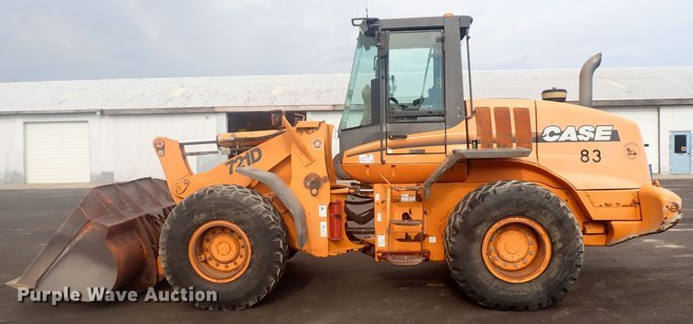 image for item DG2727 2004 Case 721D  wheel loader