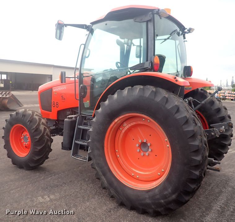 image for item DG2735 Kubota M126GX  MFWD tractor