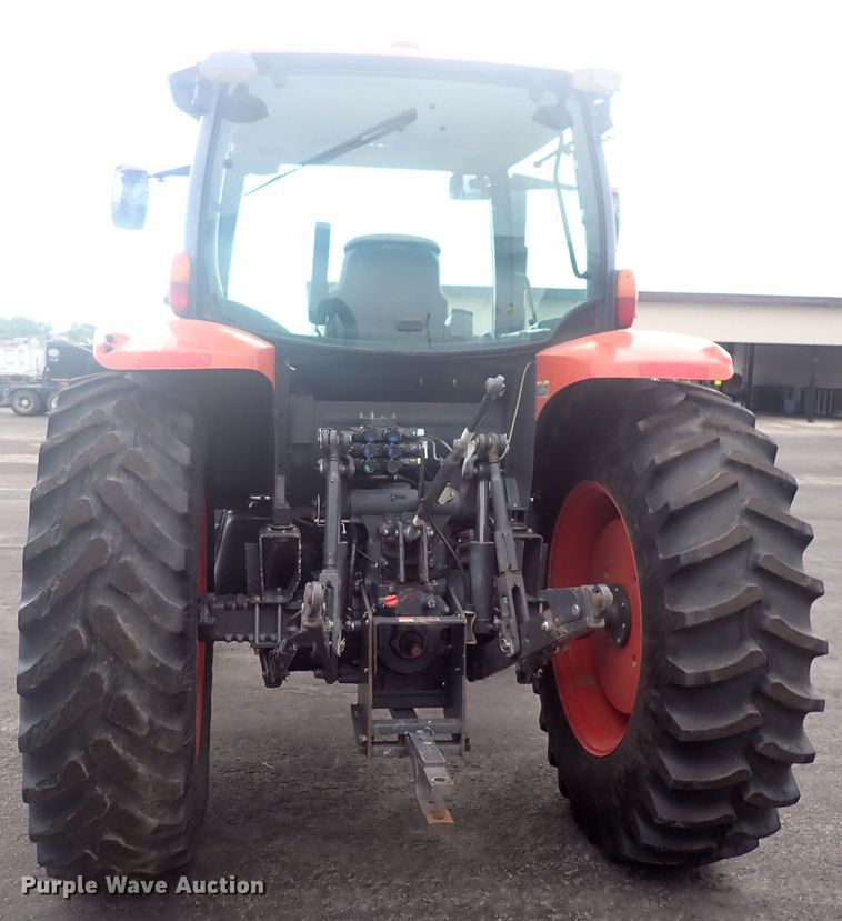 image for item DG2735 Kubota M126GX  MFWD tractor
