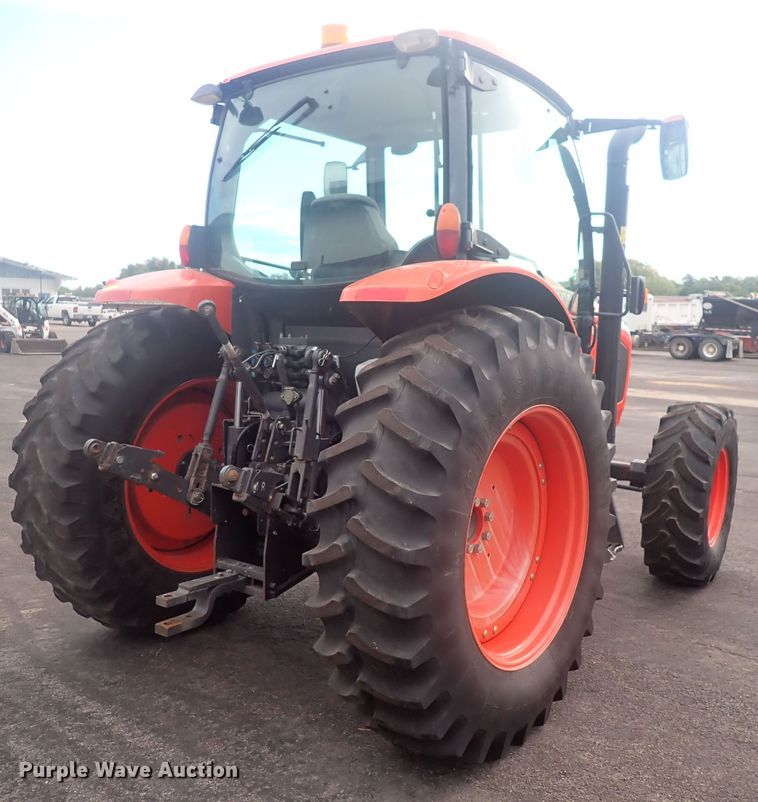 image for item DG2735 Kubota M126GX  MFWD tractor