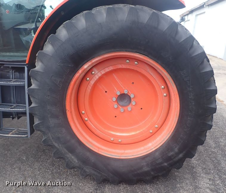 image for item DG2735 Kubota M126GX  MFWD tractor