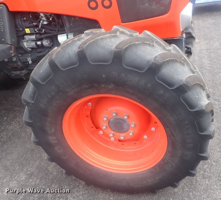 image for item DG2735 Kubota M126GX  MFWD tractor