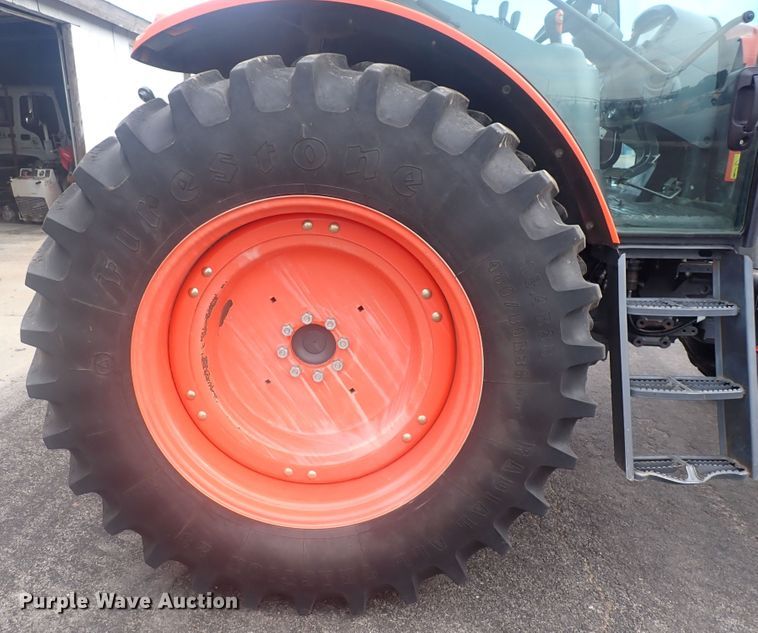 image for item DG2735 Kubota M126GX  MFWD tractor