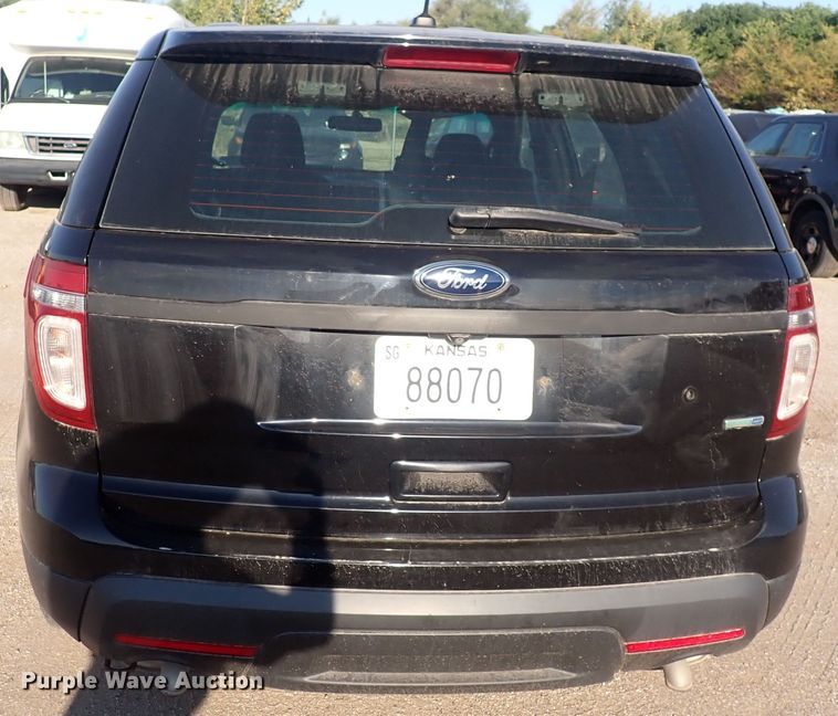 image for item DG2743 2014 Ford Explorer Police Interceptor  SUV