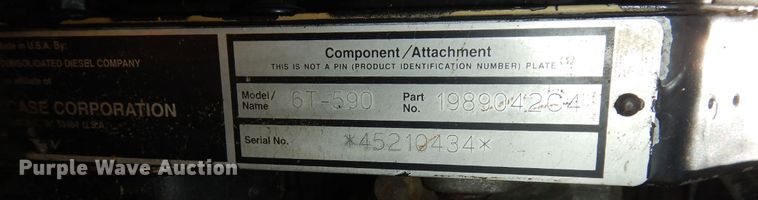 image for item DN1679 1995 Case 621B  wheel loader