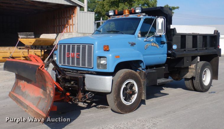 image for item DP0306 1991 GMC TopKick C6500  dump truck