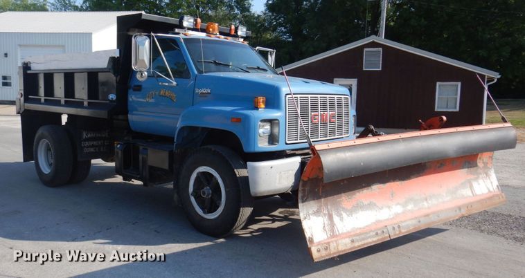image for item DP0306 1991 GMC TopKick C6500  dump truck