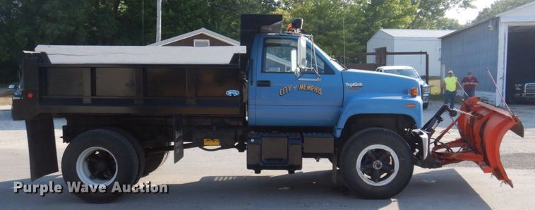image for item DP0306 1991 GMC TopKick C6500  dump truck