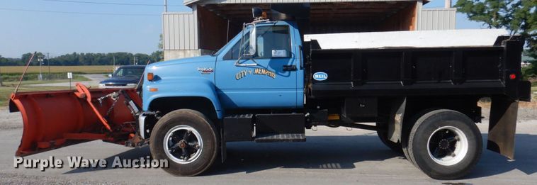 image for item DP0306 1991 GMC TopKick C6500  dump truck