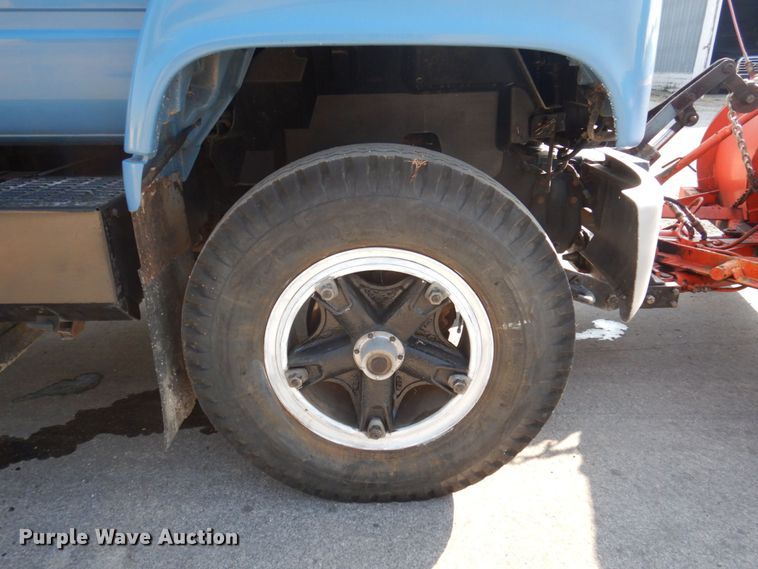 image for item DP0306 1991 GMC TopKick C6500  dump truck