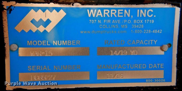 image for item DP4678 1995 Ford LT8000  dump truck