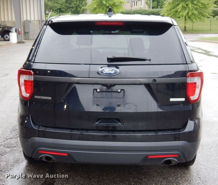 image for item DS1334 2017 Ford Explorer Police Interceptor  SUV