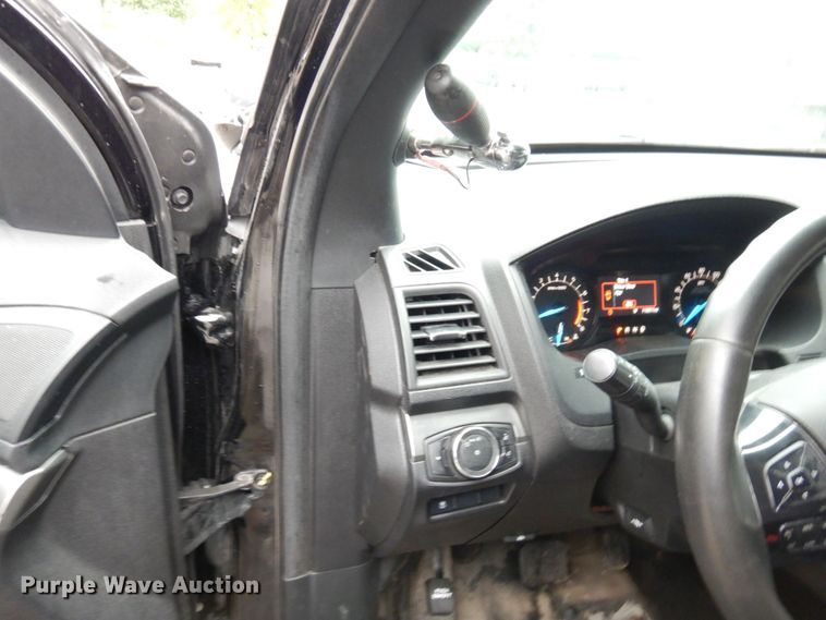 image for item DS1334 2017 Ford Explorer Police Interceptor  SUV