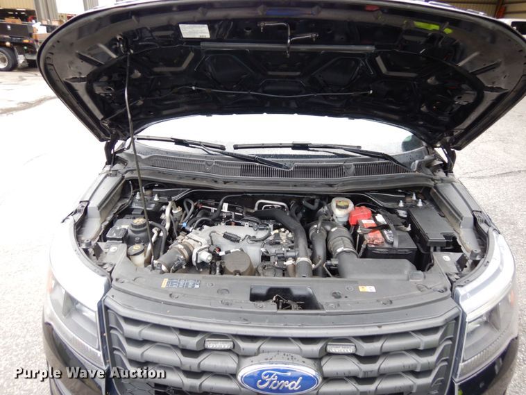 image for item DS1334 2017 Ford Explorer Police Interceptor  SUV