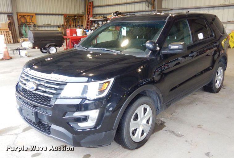 image for item DS1336 2016 Ford Explorer Police Interceptor  SUV