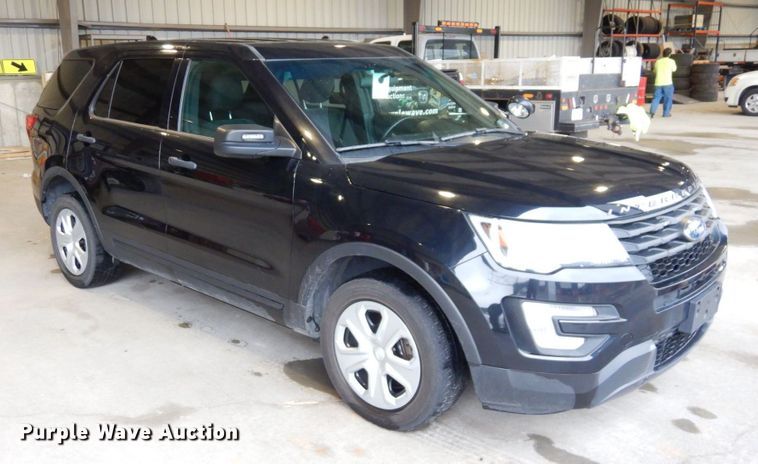 image for item DS1336 2016 Ford Explorer Police Interceptor  SUV