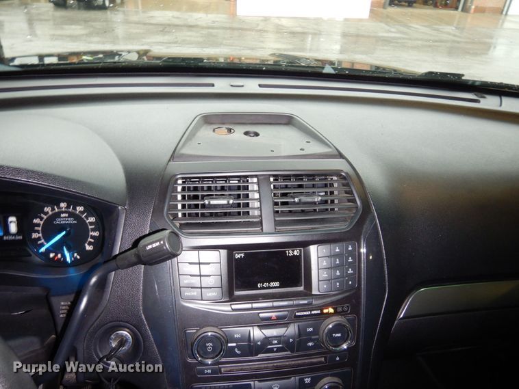 image for item DS1336 2016 Ford Explorer Police Interceptor  SUV