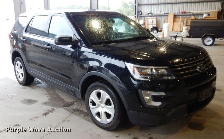 image for item DS1337 2016 Ford Explorer Police Interceptor  SUV