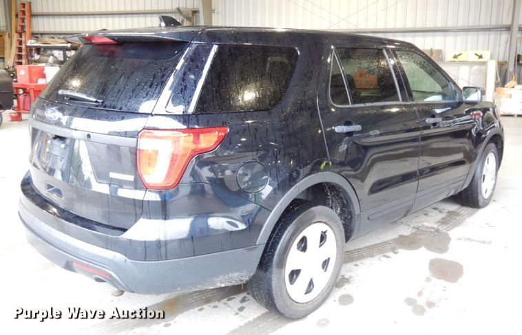 image for item DS1337 2016 Ford Explorer Police Interceptor  SUV