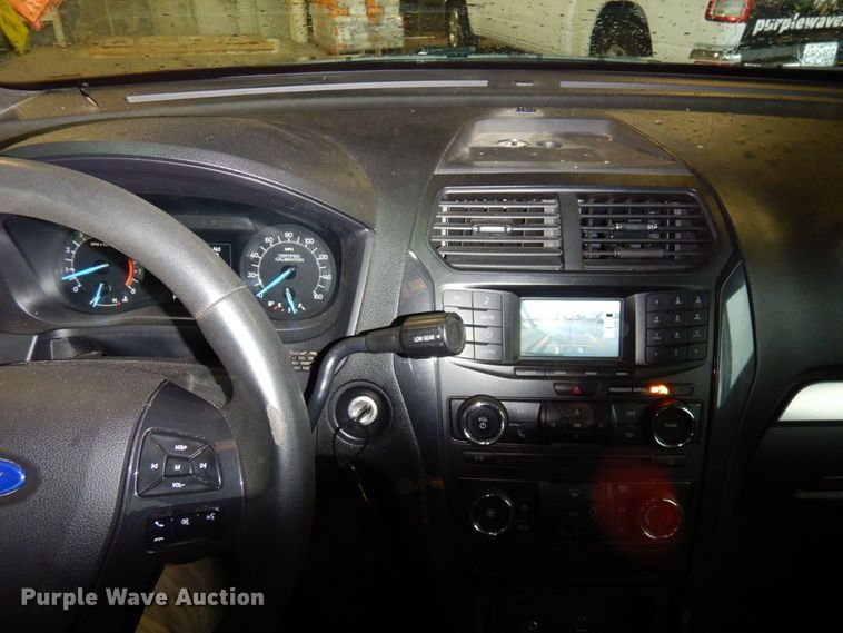 image for item DS1337 2016 Ford Explorer Police Interceptor  SUV