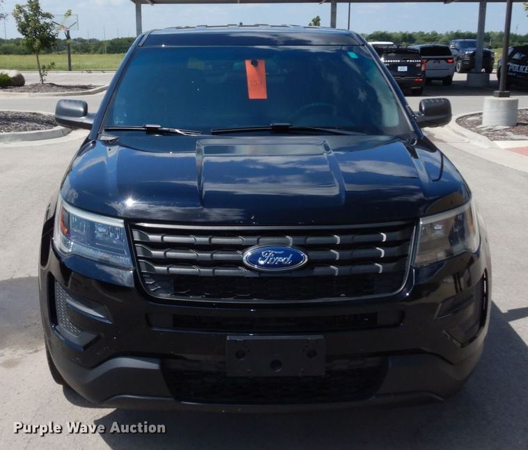 image for item DS1356 2016 Ford Explorer Police Interceptor  SUV