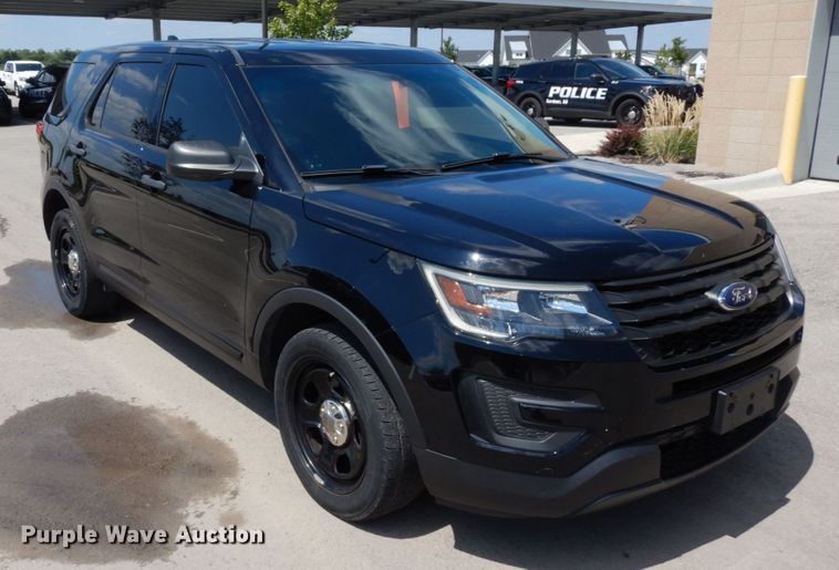 image for item DS1356 2016 Ford Explorer Police Interceptor  SUV