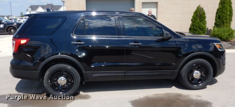 image for item DS1356 2016 Ford Explorer Police Interceptor  SUV