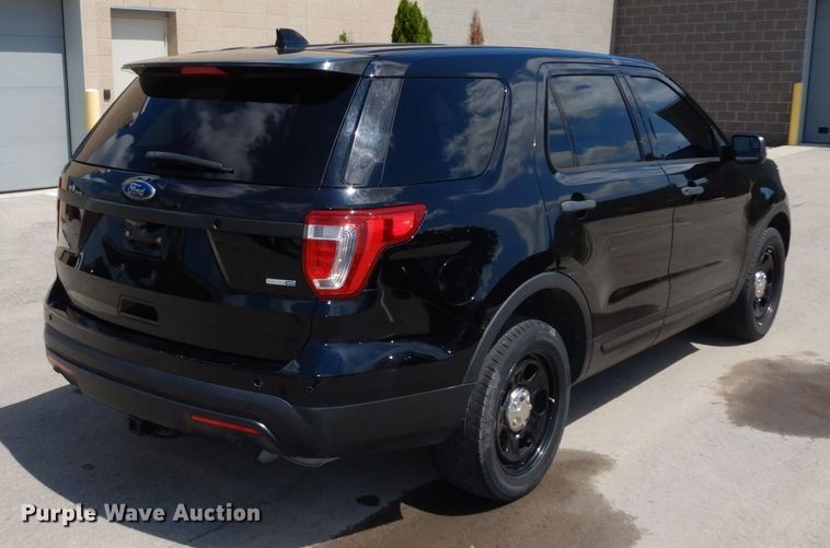 image for item DS1356 2016 Ford Explorer Police Interceptor  SUV