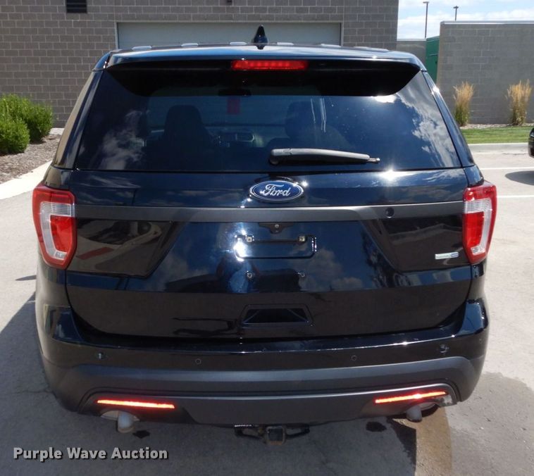 image for item DS1356 2016 Ford Explorer Police Interceptor  SUV