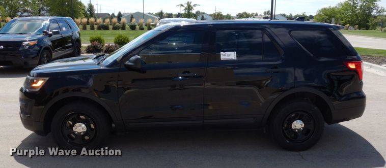 image for item DS1356 2016 Ford Explorer Police Interceptor  SUV