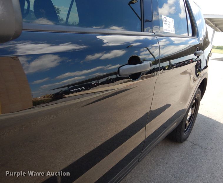 image for item DS1356 2016 Ford Explorer Police Interceptor  SUV