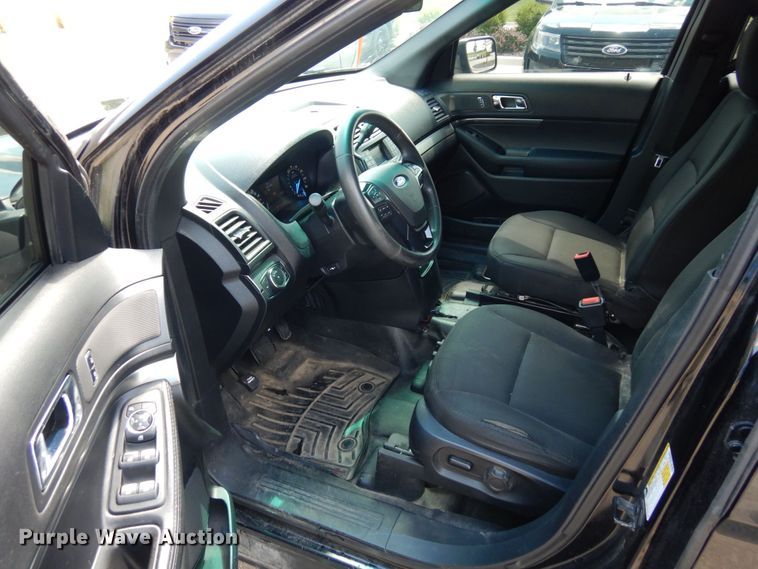 image for item DS1356 2016 Ford Explorer Police Interceptor  SUV