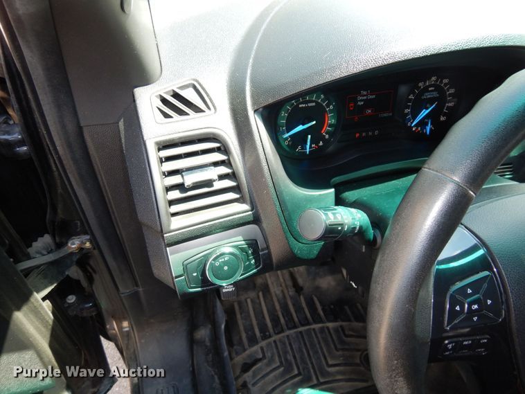 image for item DS1356 2016 Ford Explorer Police Interceptor  SUV