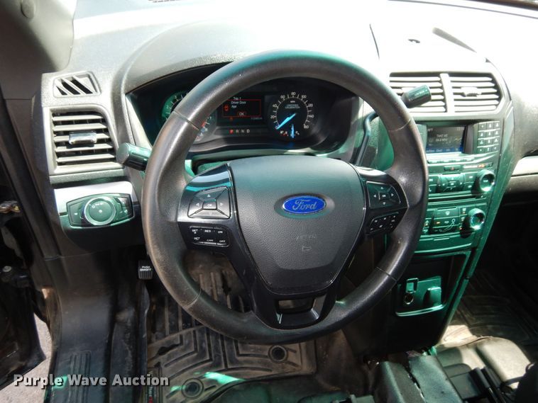 image for item DS1356 2016 Ford Explorer Police Interceptor  SUV