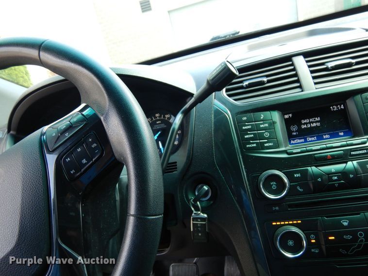 image for item DS1356 2016 Ford Explorer Police Interceptor  SUV